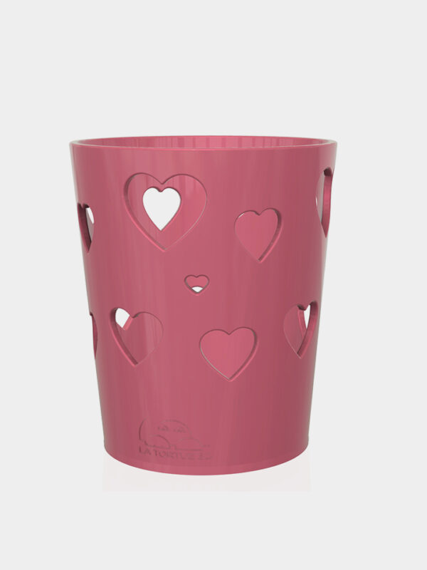 Cache-pot à coeurs