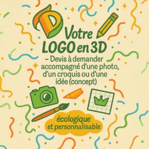 Votre logo en 3D