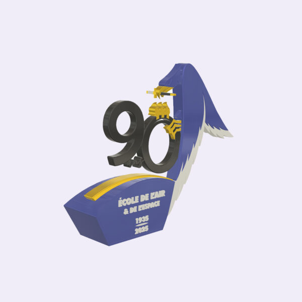 Logo pour les 90 ans de l'école de l'air – Image 2