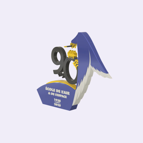 Logo pour les 90 ans de l'école de l'air – Image 3