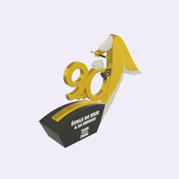 Logo pour les 90 ans de l'école de l'air – Image 3