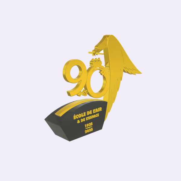 Logo pour les 90 ans de l'école de l'air – Image 3