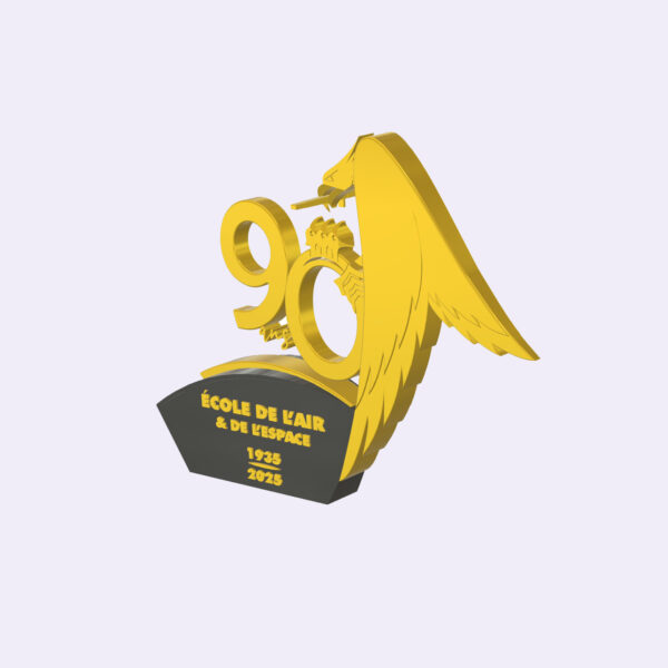 Logo pour les 90 ans de l'école de l'air – Image 2