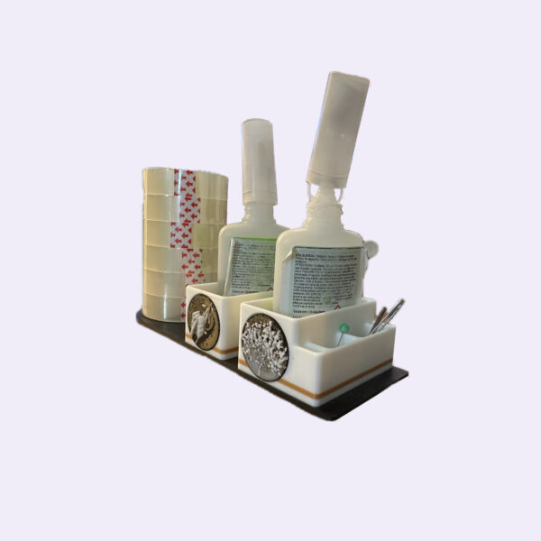 Organisateur de bureau pour colle et rouleau de scotch – Image 4