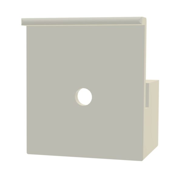 Support cubique avec perçage pour pergola – Image 3
